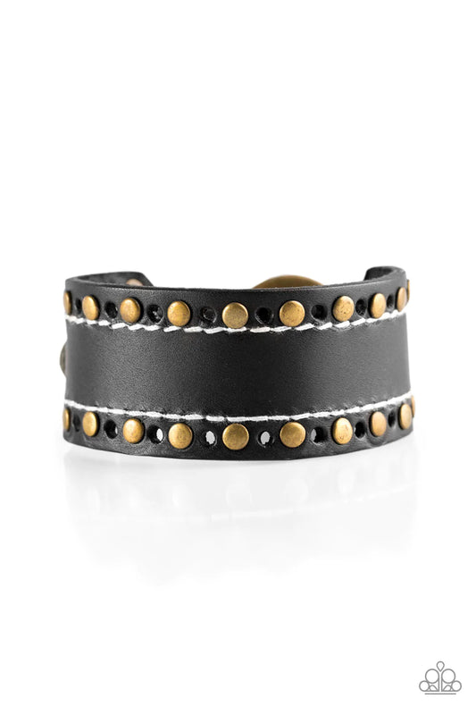 Paparazzi Bracelet ~ The WANDER Years - Black