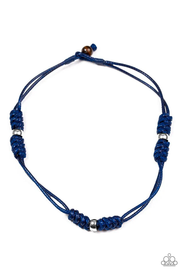 Paparazzi Necklace ~ Great Basin - Blue