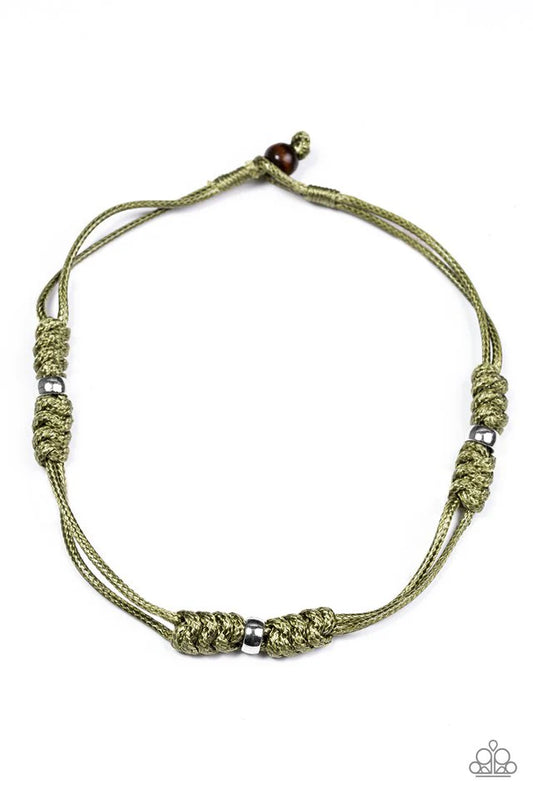 Paparazzi Necklace ~ Great Basin - Green