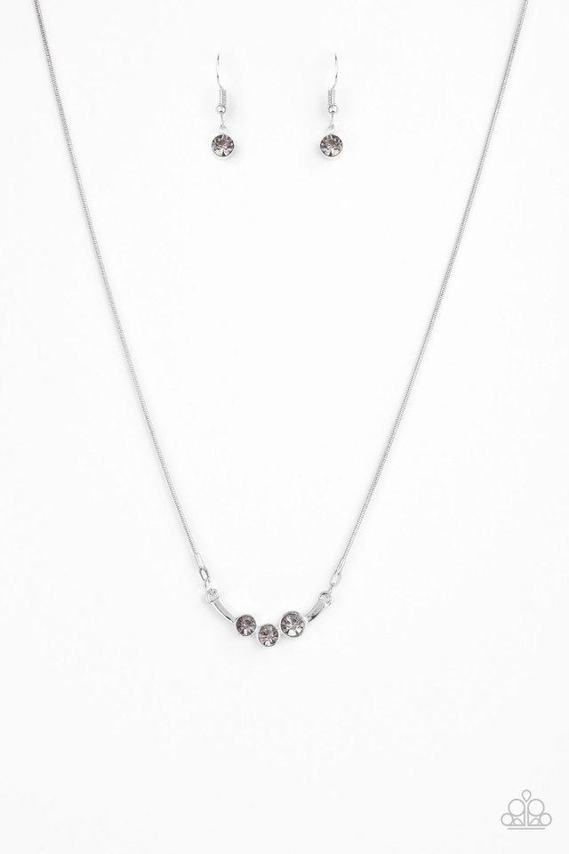 Paparazzi Necklace ~ Sparkling Stargazer - Silver