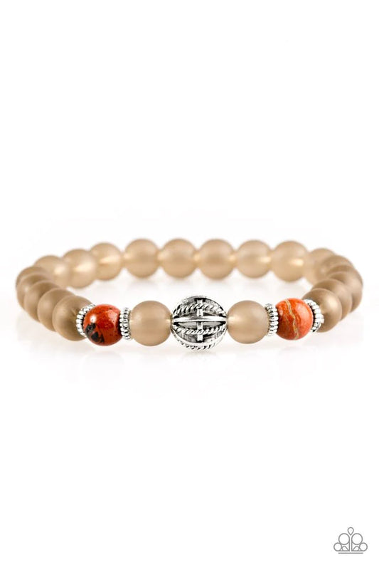 Paparazzi Bracelet ~ Purity - Brown