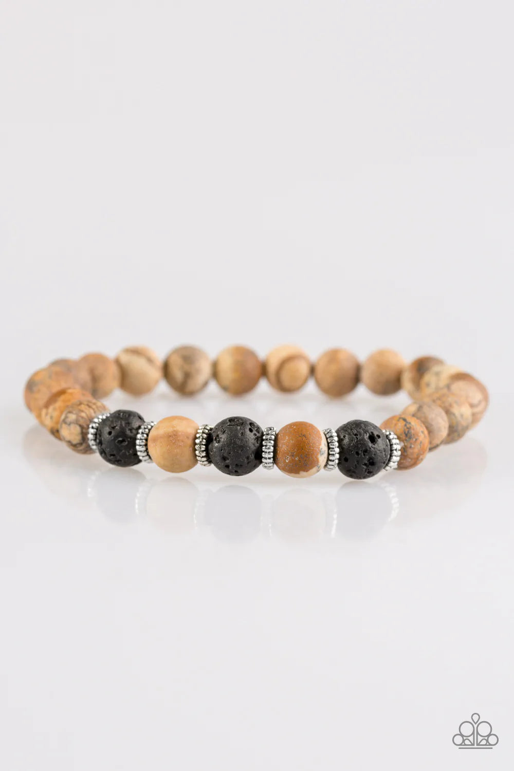 Paparazzi Bracelet ~ Levelheaded - Brown