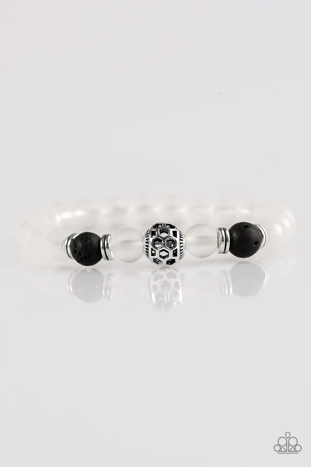 Paparazzi Bracelet ~ Gracious - Black