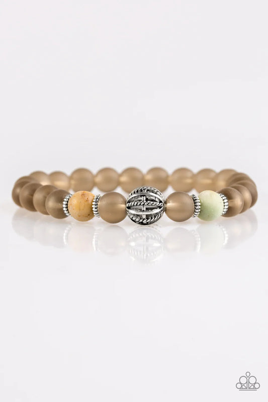 Paparazzi Bracelet ~ Purity - Brown