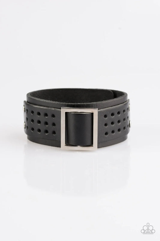 Pulsera Paparazzi ~ Urban Runner - Negro