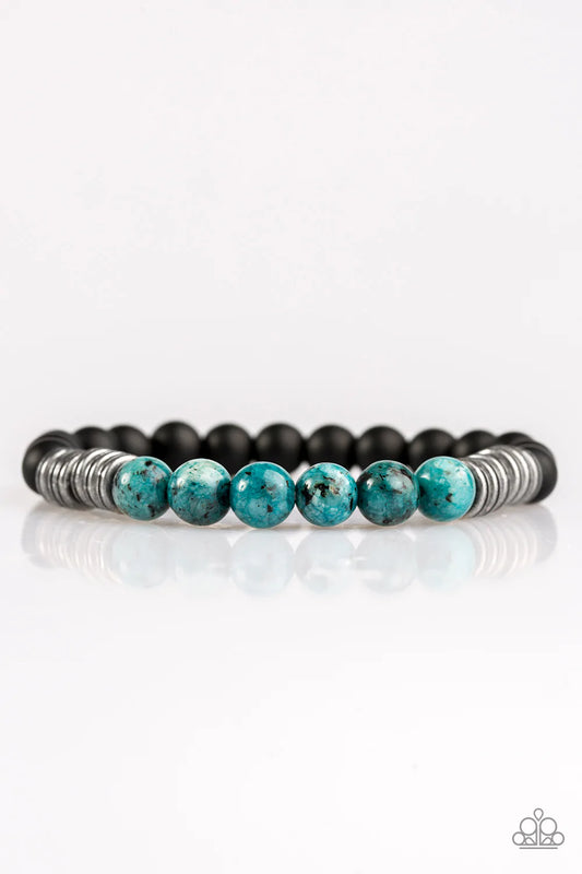 Paparazzi Bracelet ~ Energetic - Blue