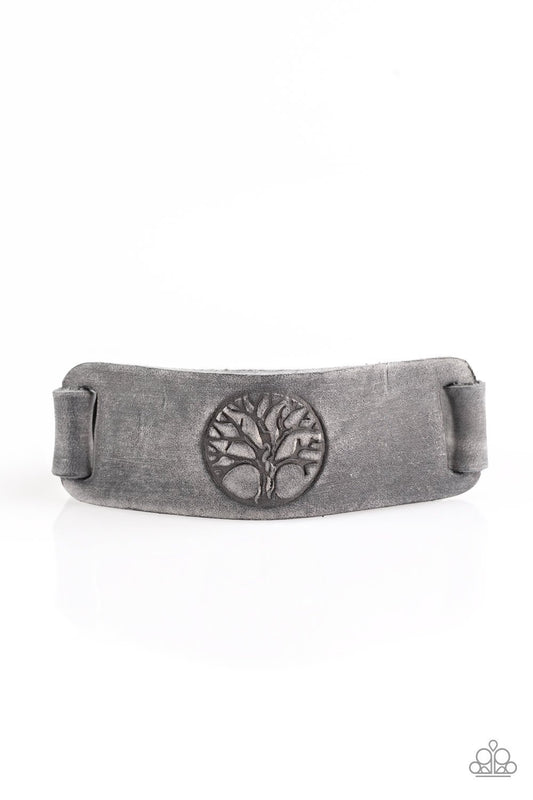 Paparazzi Bracelet ~ Remember Your Roots - Silver