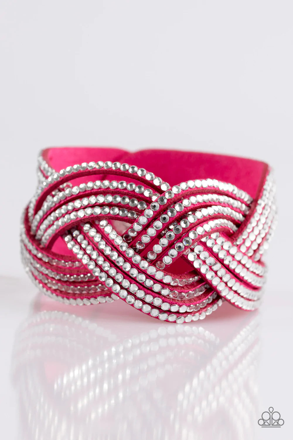 Pulsera Paparazzi ~ Big City Shimmer - Rosa