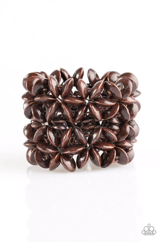 Paparazzi Bracelet ~ Hawaii Haven - Brown