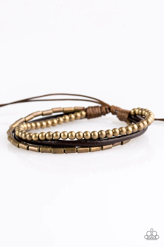 Paparazzi Bracelet ~ Gypsy Magic - Brass