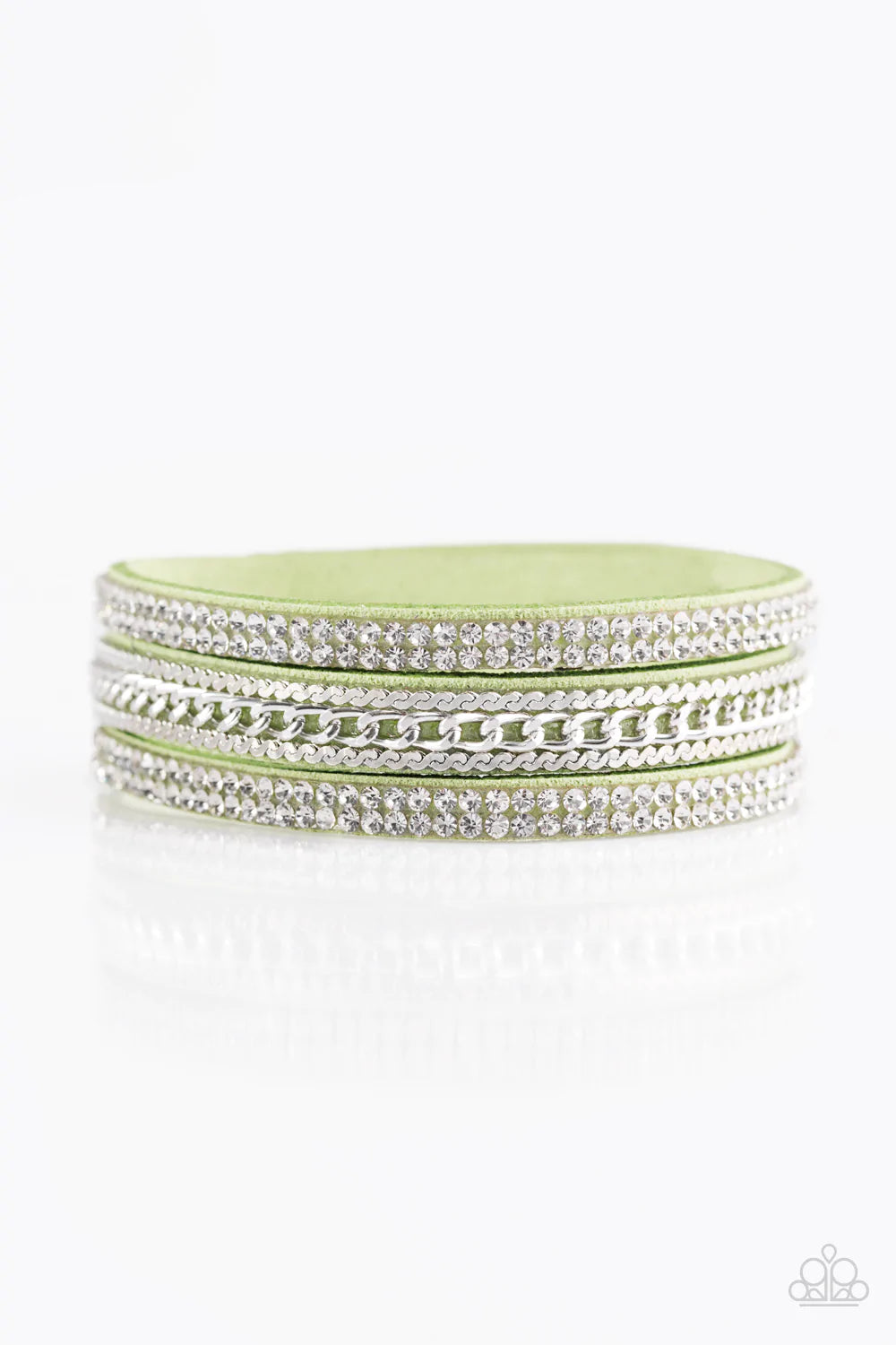 Pulsera Paparazzi ~ Imparable - Verde