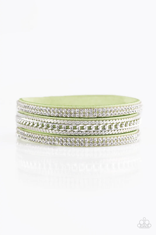 Paparazzi Bracelet ~ Unstoppable - Green