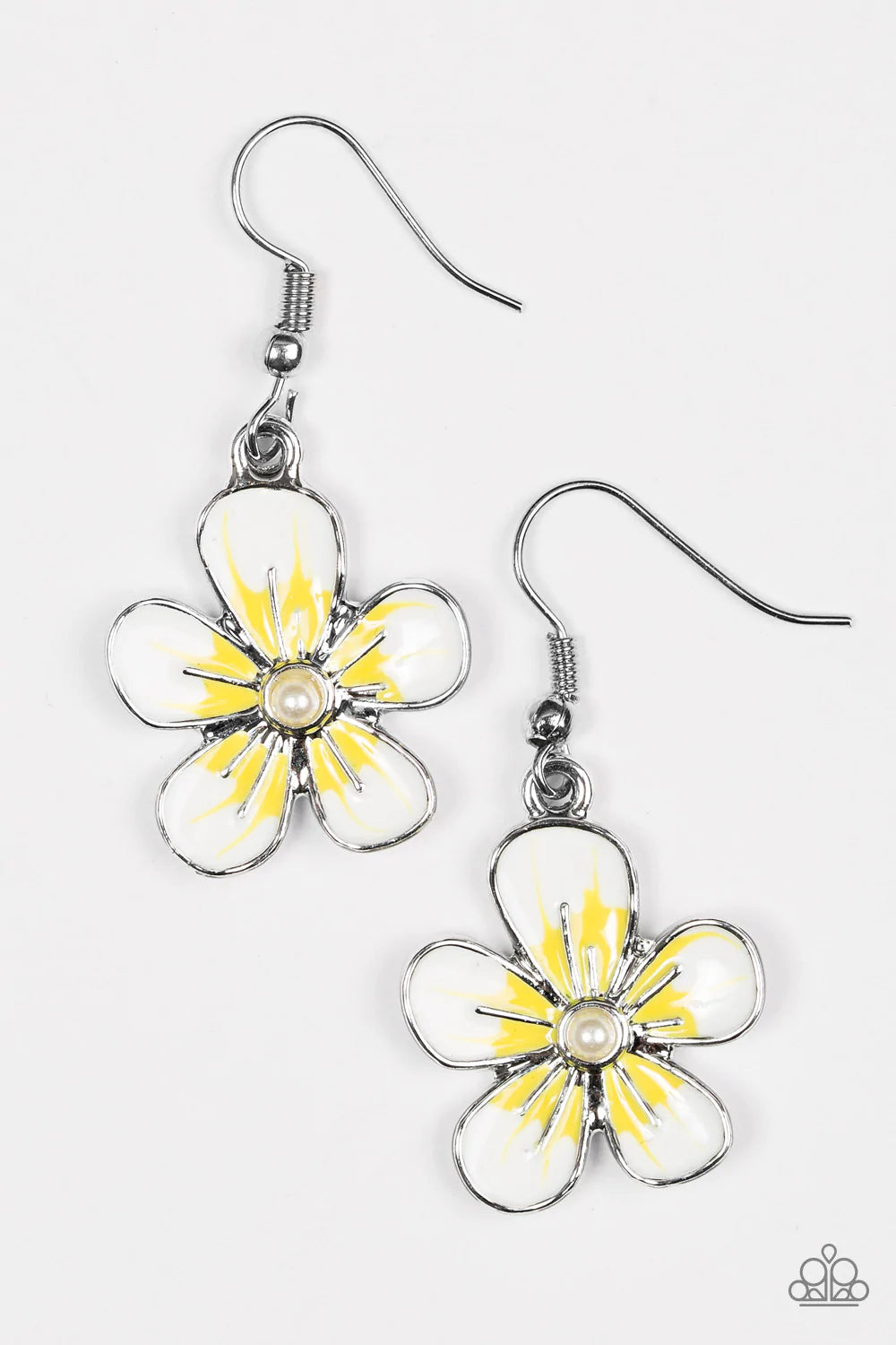 Paparazzi Earring ~ Havana Harmony - Yellow