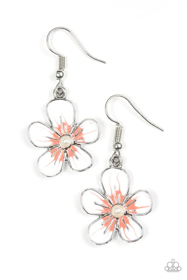 Paparazzi Earring ~ Havana Harmony - Orange