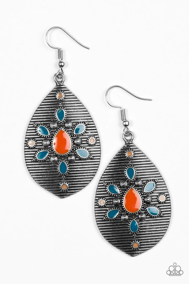 Paparazzi Earring ~ Sedona Sun - Multi