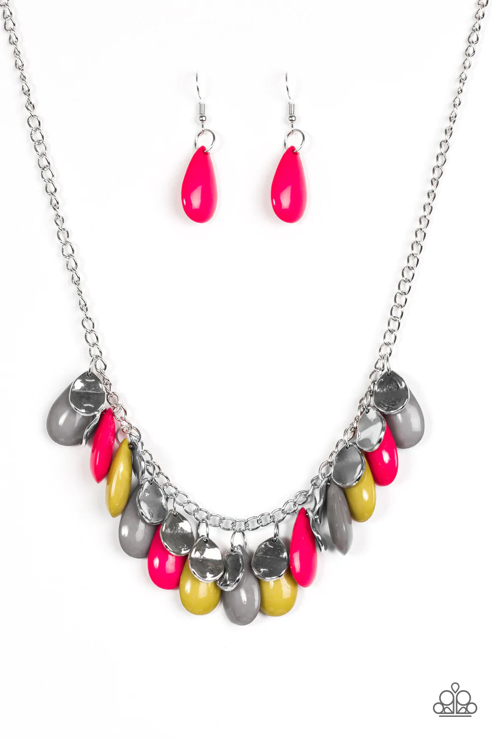 Collar Paparazzi ~ Tormenta tropical - Multicolor