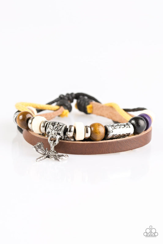 Paparazzi Bracelet ~ Flutter and Fly - Multi