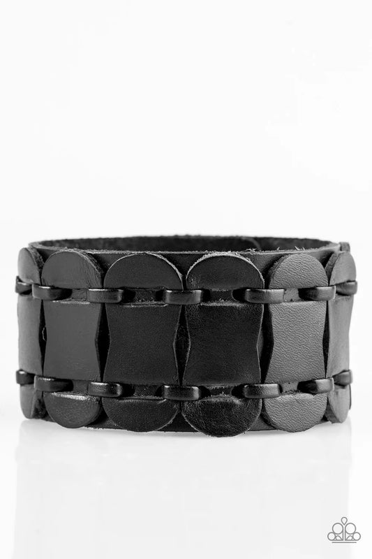 Paparazzi Bracelet ~ Traffic Control - Black