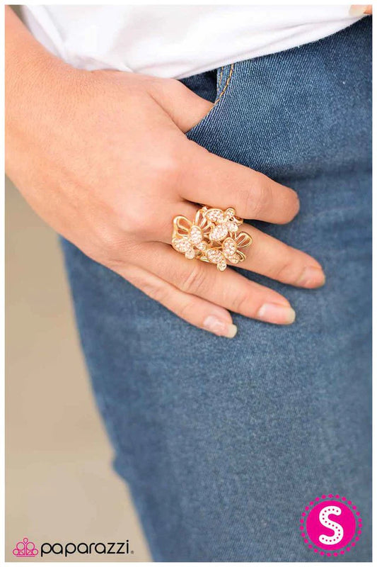 Paparazzi Ring ~ Waiting In the Wings - Gold