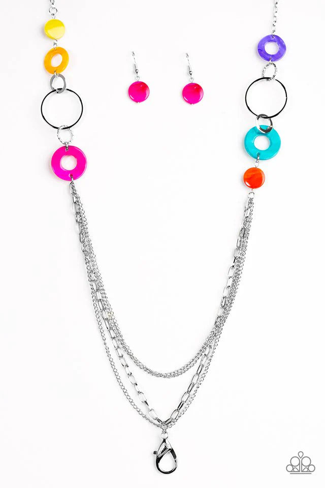 Paparazzi Necklace ~ Tropical Sunsets - Multi