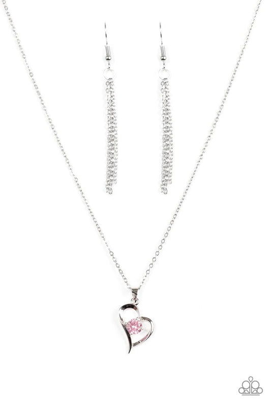 Paparazzi Necklace ~ Always Be Mine - Pink