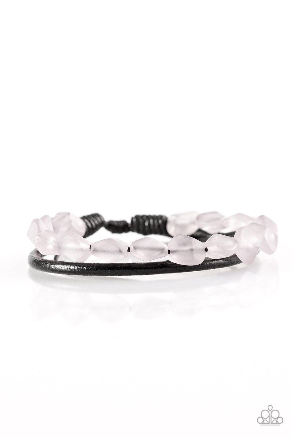 Pulsera Paparazzi ~ Treasure Trail - Plata