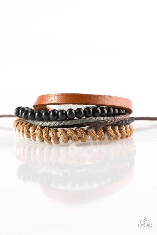 Paparazzi Bracelet ~ The Pioneer - Brown