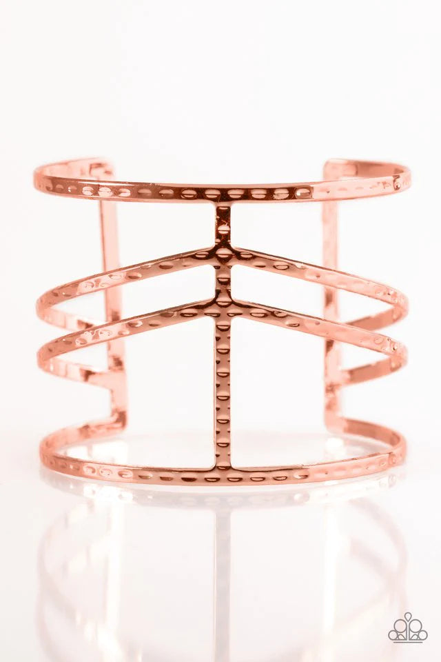 Pulsera Paparazzi ~ Stick Out A NILE - Cobre