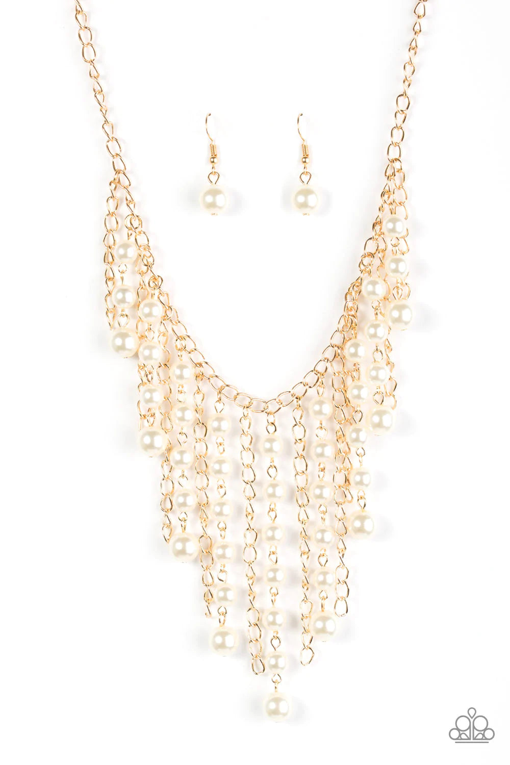 Paparazzi Necklace ~ STUN Control - Gold