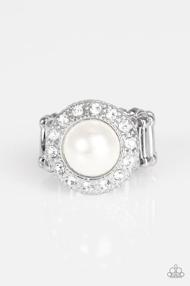 Anillo Paparazzi ~ Vow To Wow - Blanco