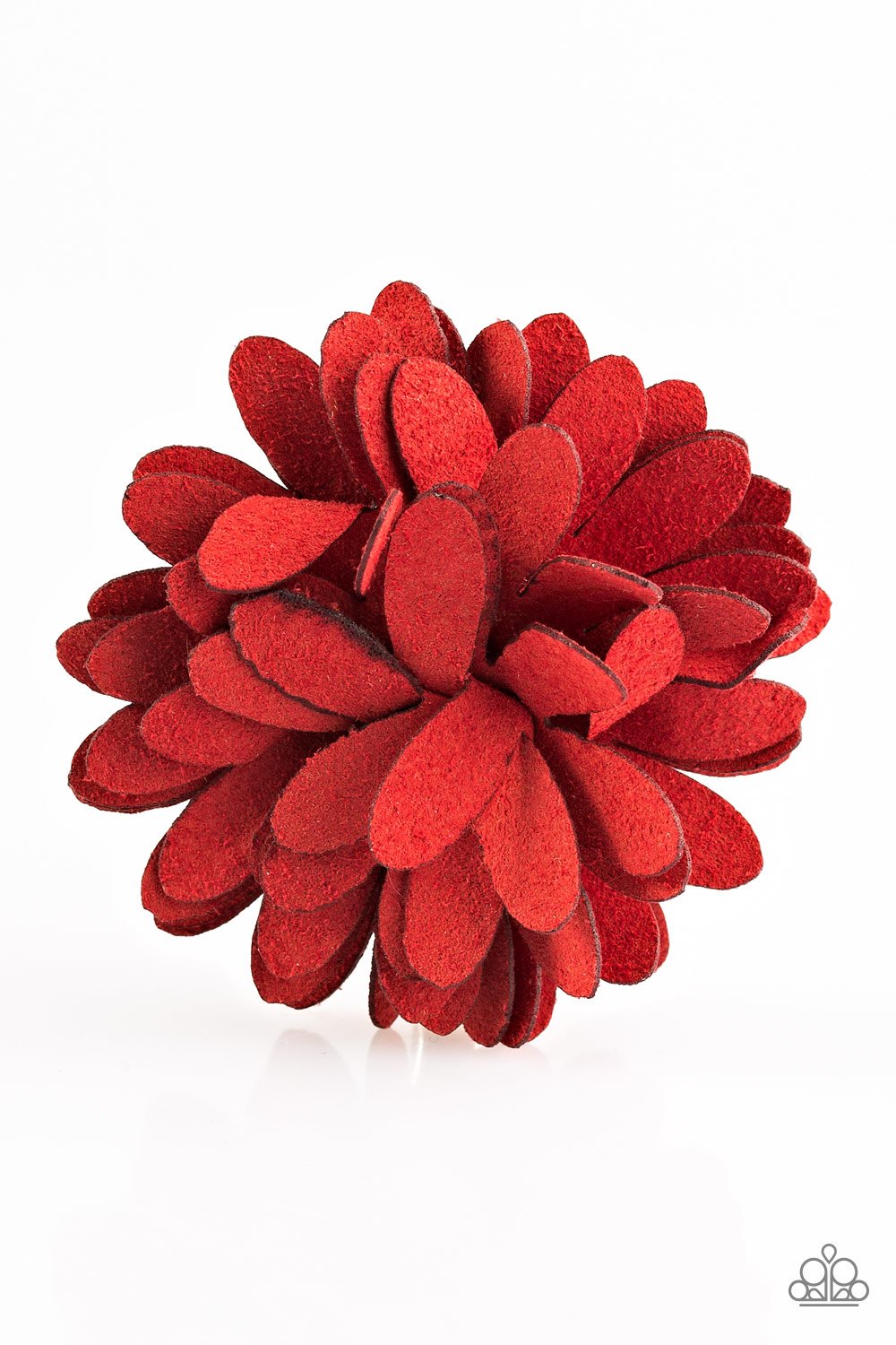 Paparazzi Hair Accessories ~ Sunshine and Suede - Red