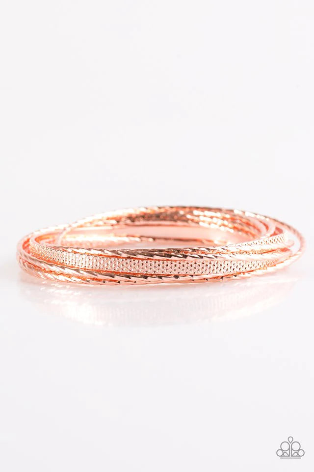 Paparazzi Bracelet ~ Metal Mogul - Copper