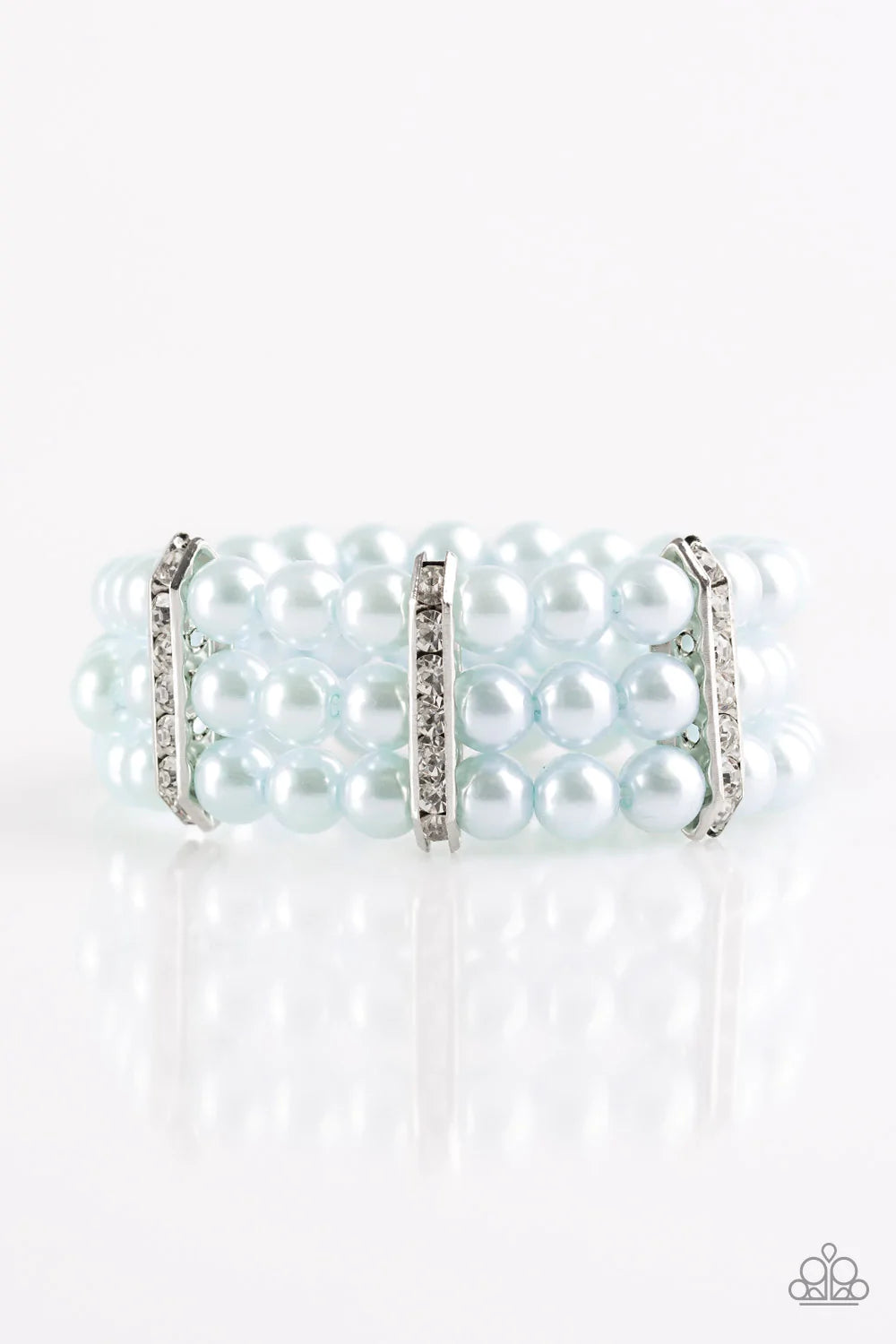 Paparazzi Bracelet ~ Put On Your GLAM Face - Blue