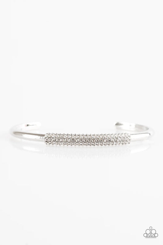 Paparazzi Bracelet ~ CACHE Only - White