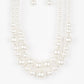 The More The Modest - White - Paparazzi Necklace Image