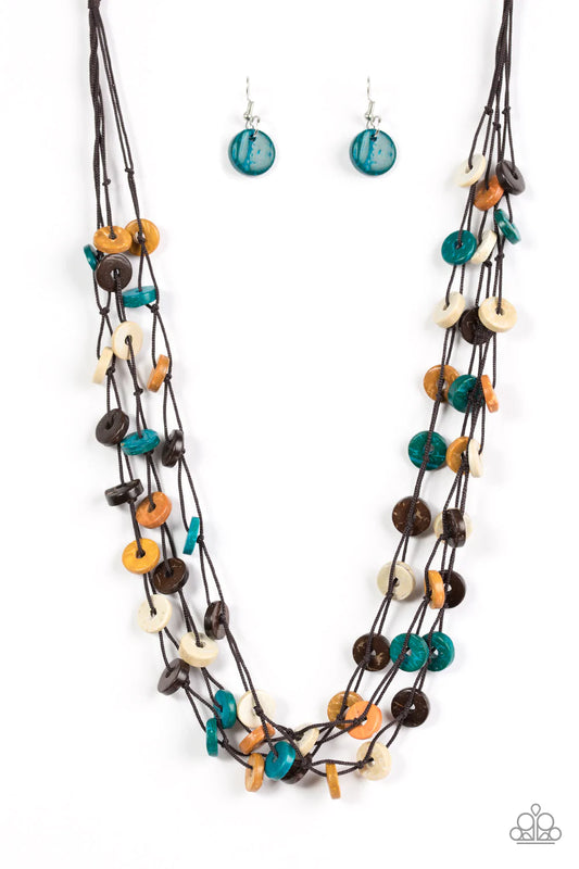 Paparazzi Necklace ~ Hoppin Honolulu - Multi