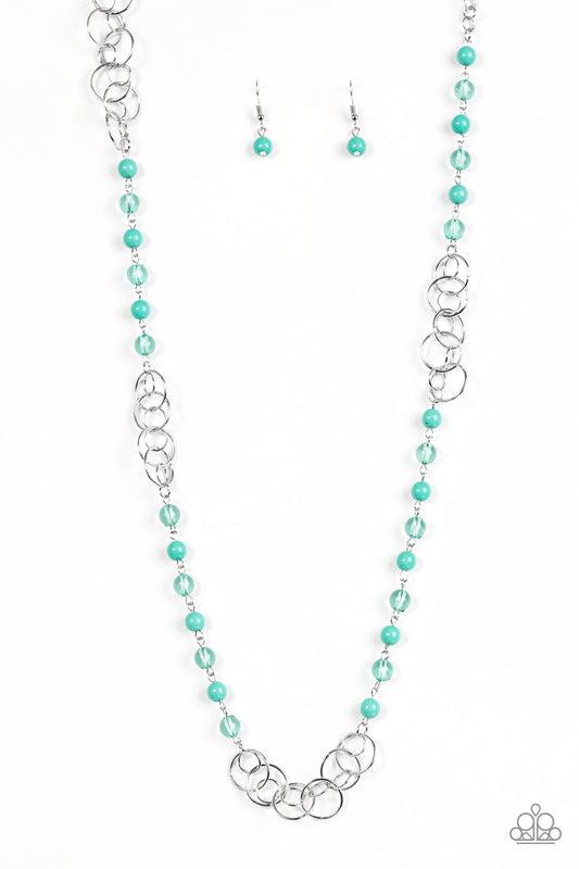 Collar Paparazzi ~ Descubrimiento de ensueño - Verde