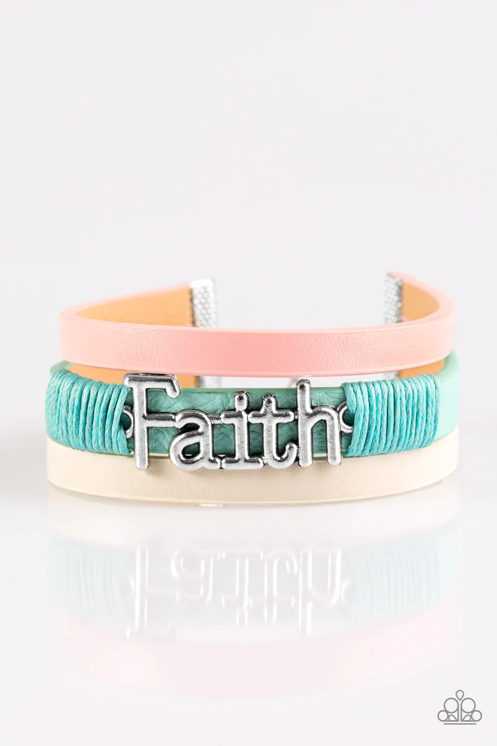Paparazzi Bracelet ~ An Act Of Faith - Multi