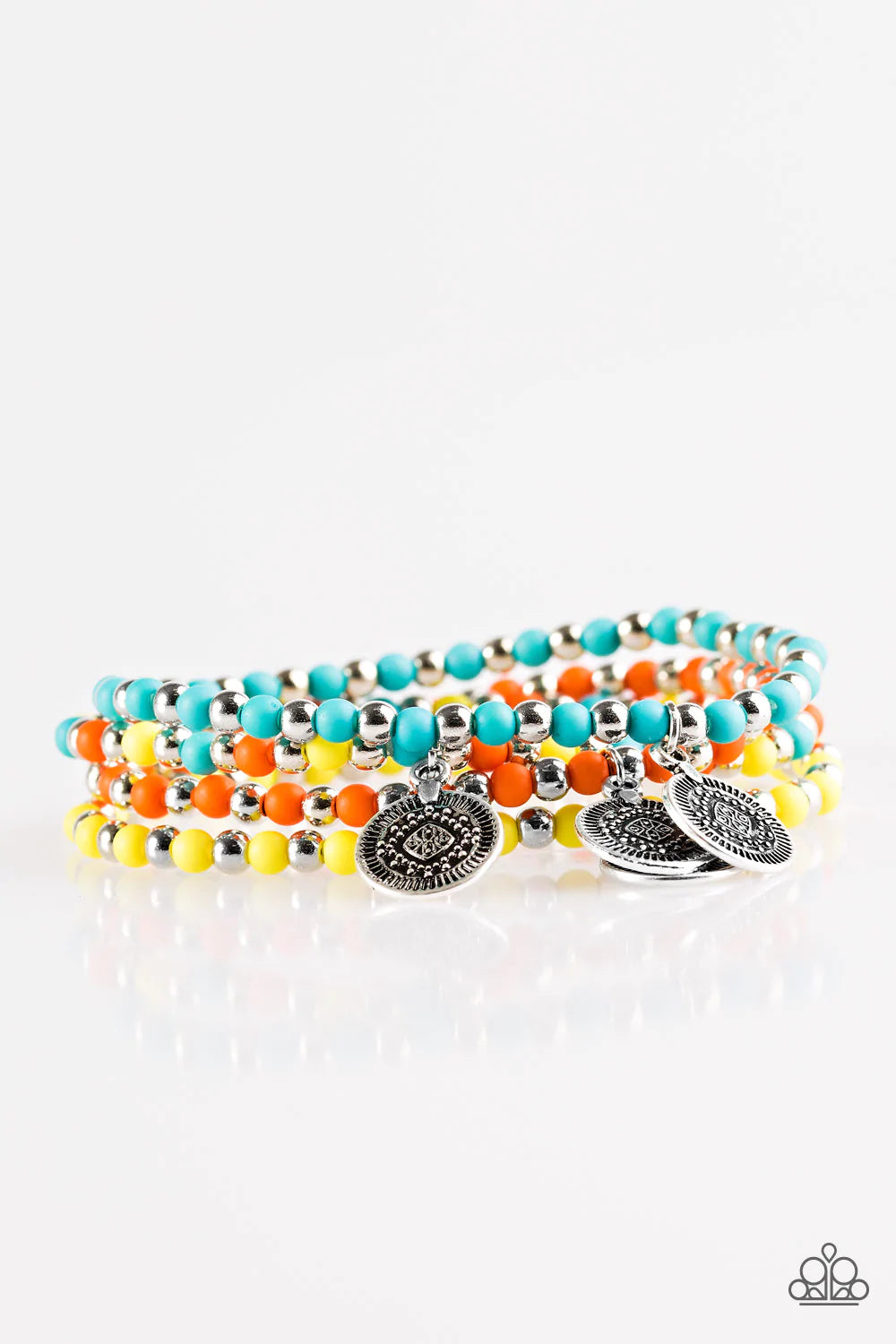 Pulsera Paparazzi ~ Gypsy Globetrotter - Multicolor