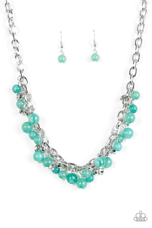 Collar Paparazzi ~ Palm Beach Boutique - Verde