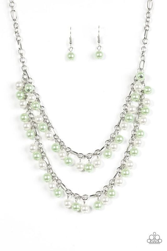 Paparazzi Necklace ~ Beauty Shop Fashion - Green