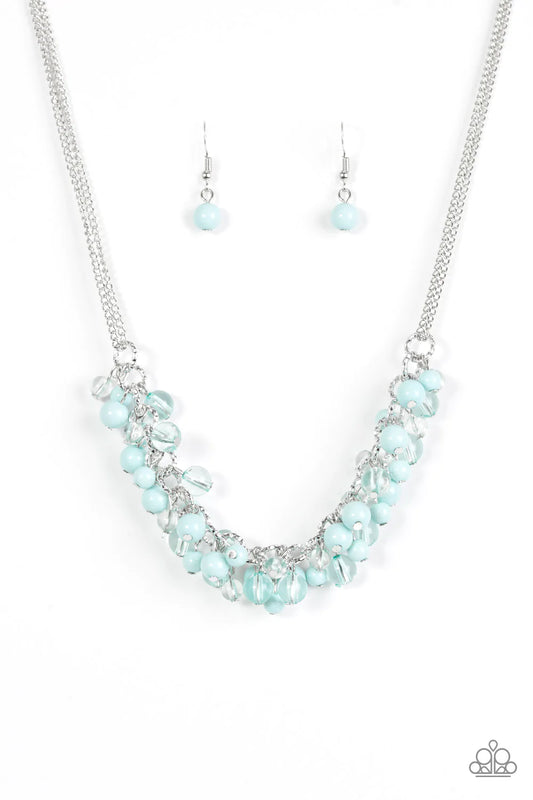 Paparazzi Necklace ~ Boulevard Beauty - Blue