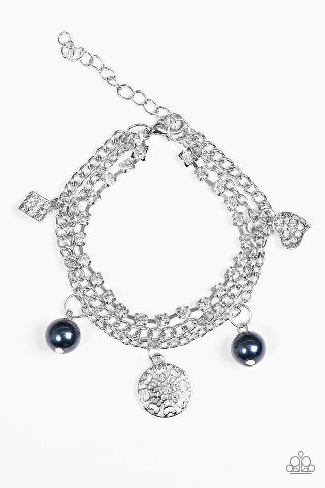 Pulsera Paparazzi ~ Hollywood Sweetheart - Azul