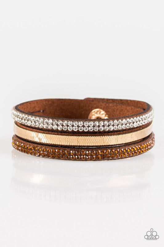 I Mean Business - Brown - Paparazzi Bracelet Image