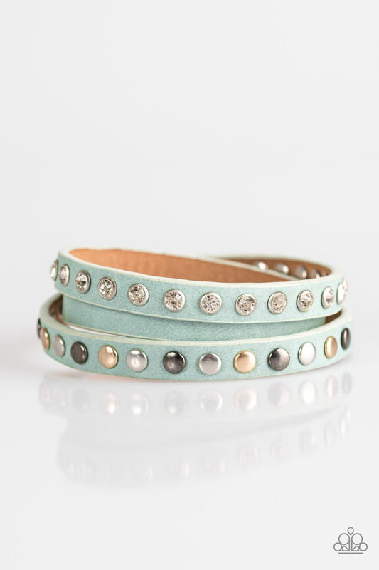 Paparazzi Bracelet ~ Catwalk Casual - Blue