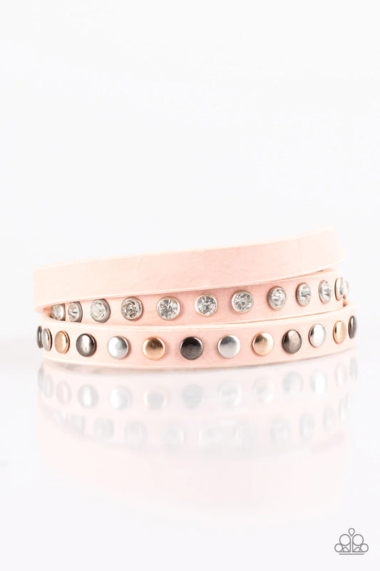 Pulsera Paparazzi ~ Pasarela Casual - Rosa