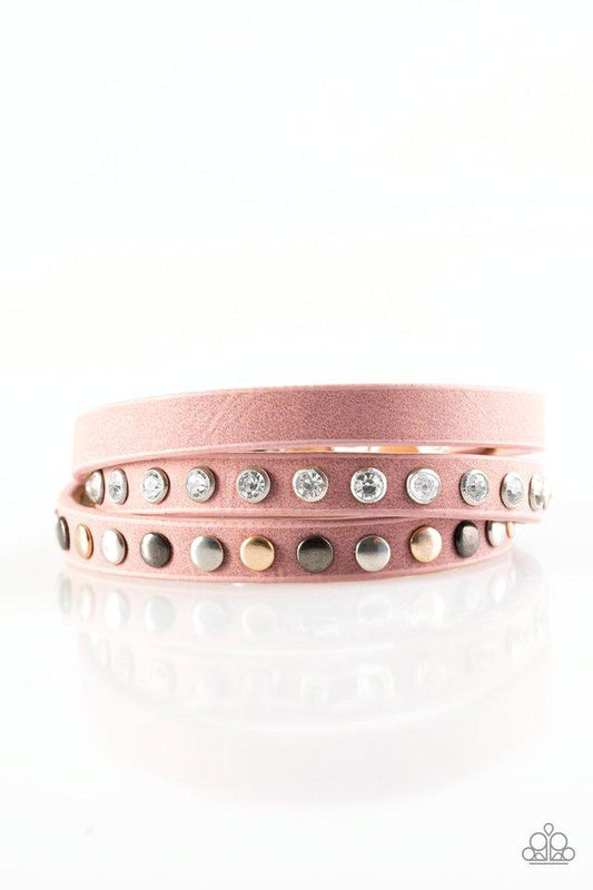 Paparazzi Bracelet ~ Catwalk Casual - Pink