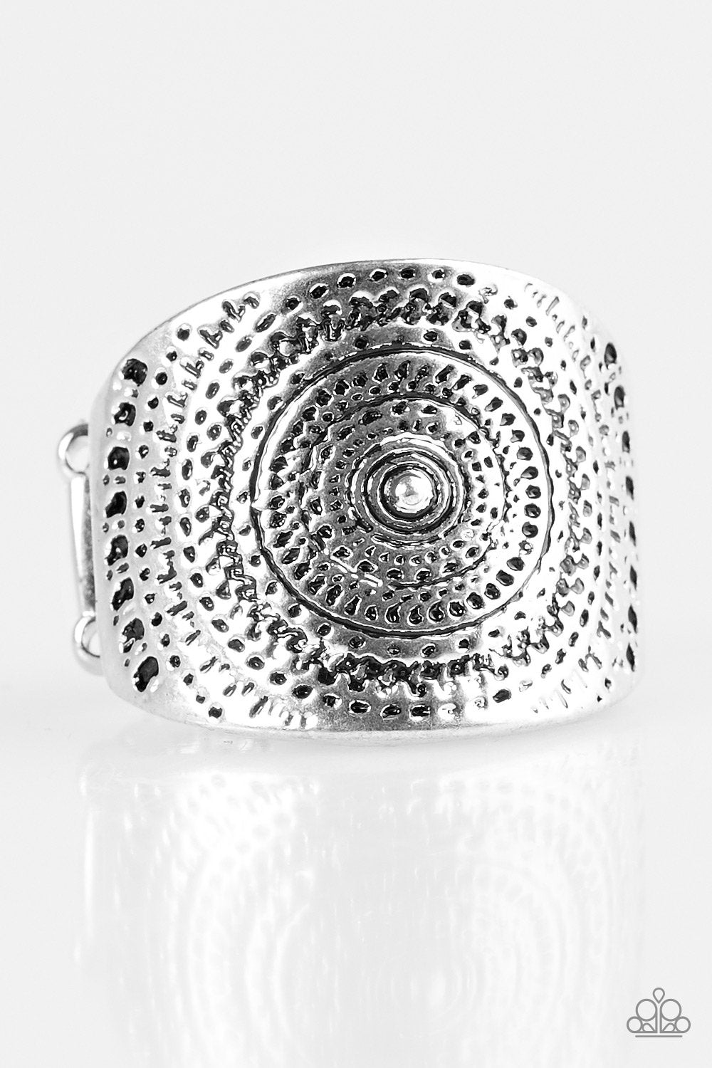 Paparazzi Ring ~ Instant Karma - Silver