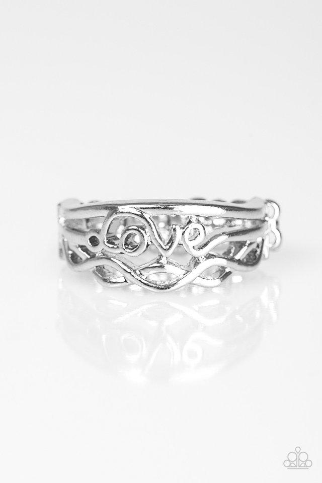 Paparazzi Ring ~ I Believe In Love - Silver