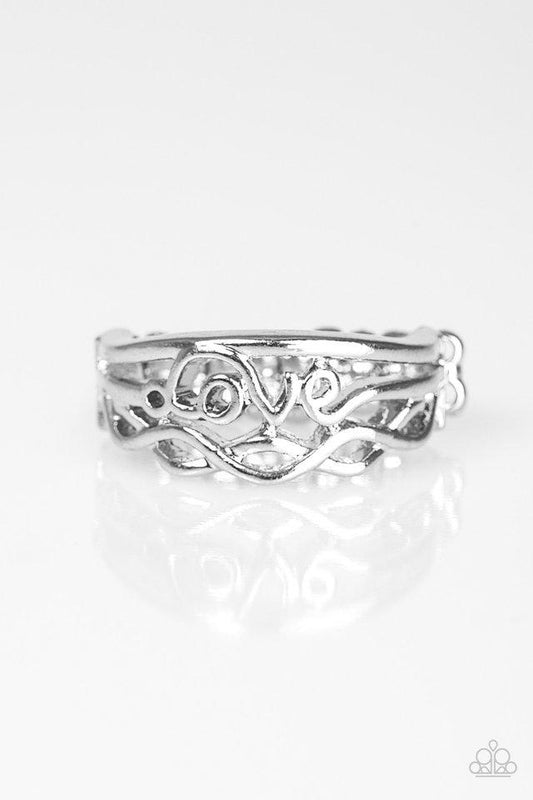 Paparazzi Ring ~ I Believe In Love - Silver